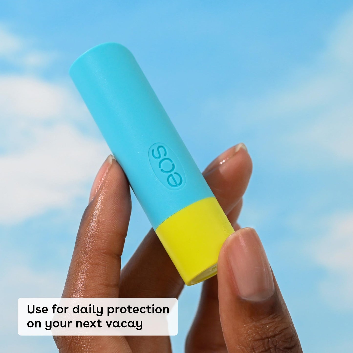 eos Natural SPF 15 Lip Balm- Pineapple Coconut, Daily Protection, Water Resistant, SPF Lip Balm, Sun Care, Sunblock for Lips, 0.14 oz Beauty & Personal Care eos