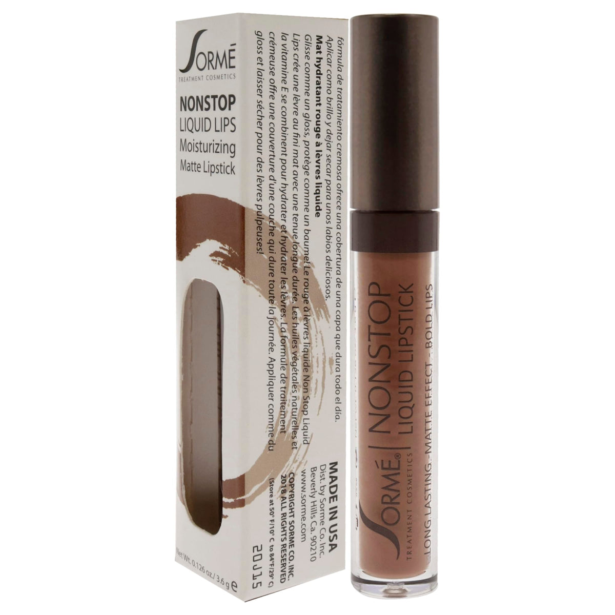 Sorme Cosmetics Nonstop Liquid Lipstick, Ribbon Beauty & Personal Care SORMÉ