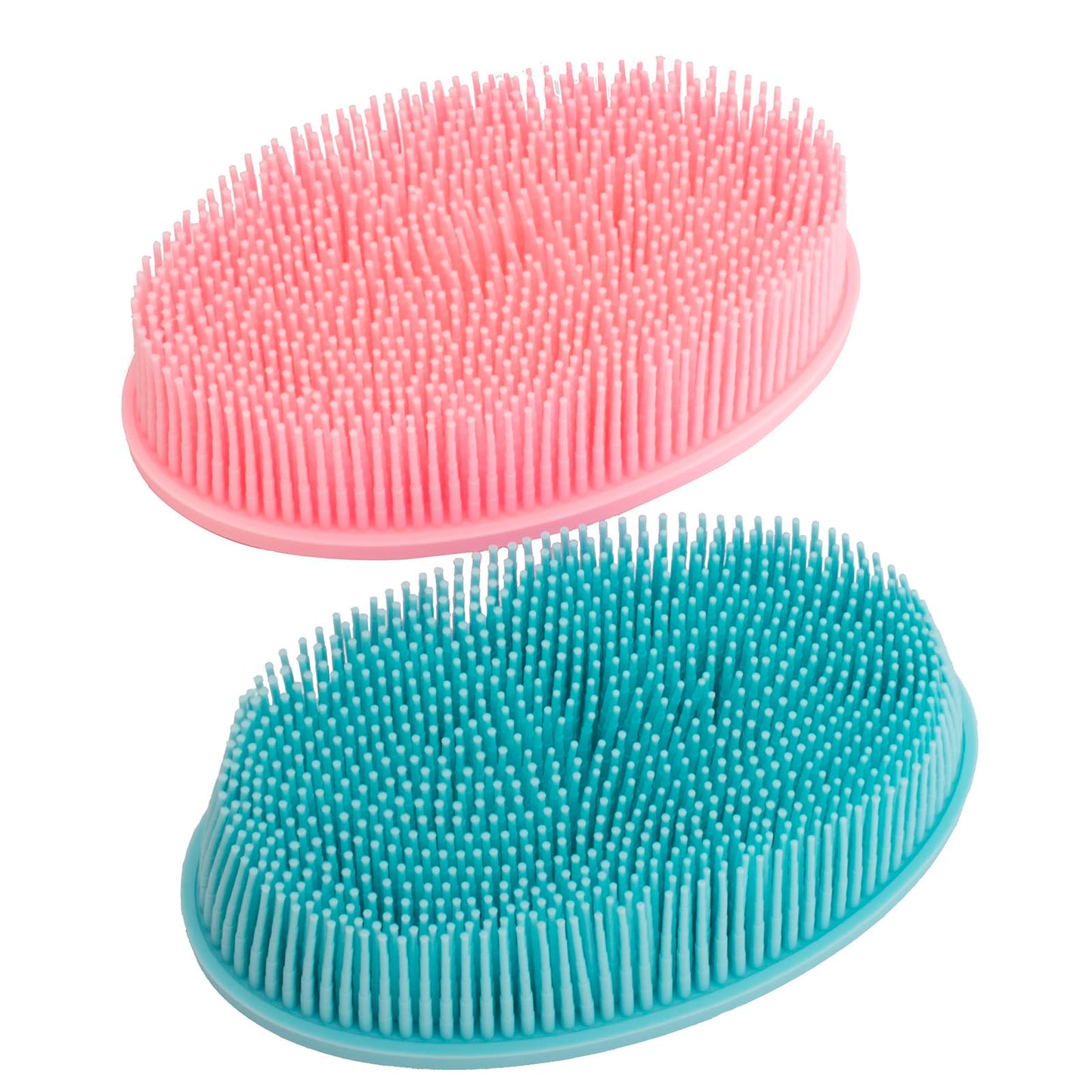 DNC Silicone Body Scrubber Exfoliating Bath Body Brush for Shower 2 Pack Beauty & Personal Care DNC