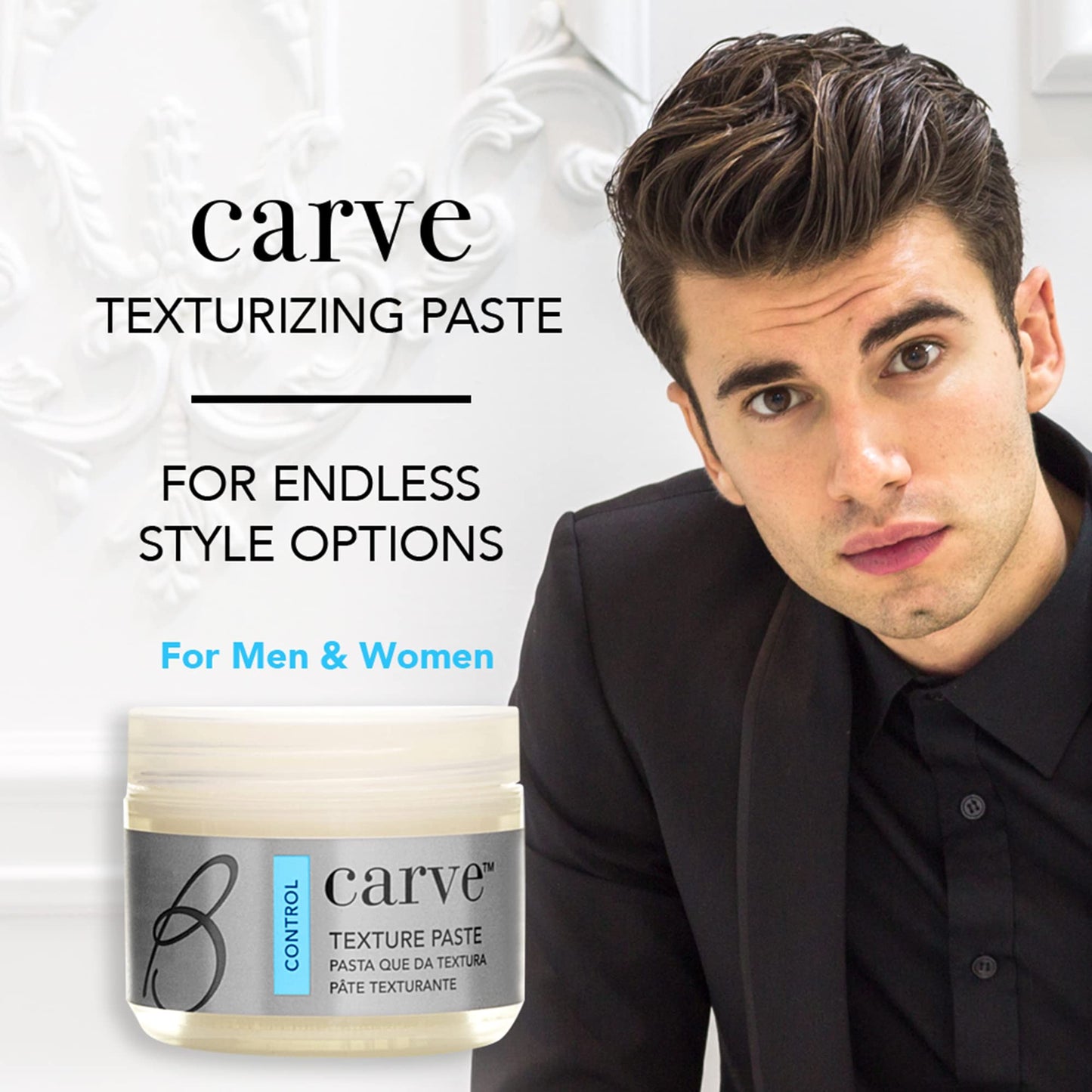 Brocato Carve Texture Hair Paste, 2 Oz | Styling Texturizer Cream Products for Men and Women - Volumizing and Texturizing Product for Molding, Shaping Beauty & Personal Care Brocato