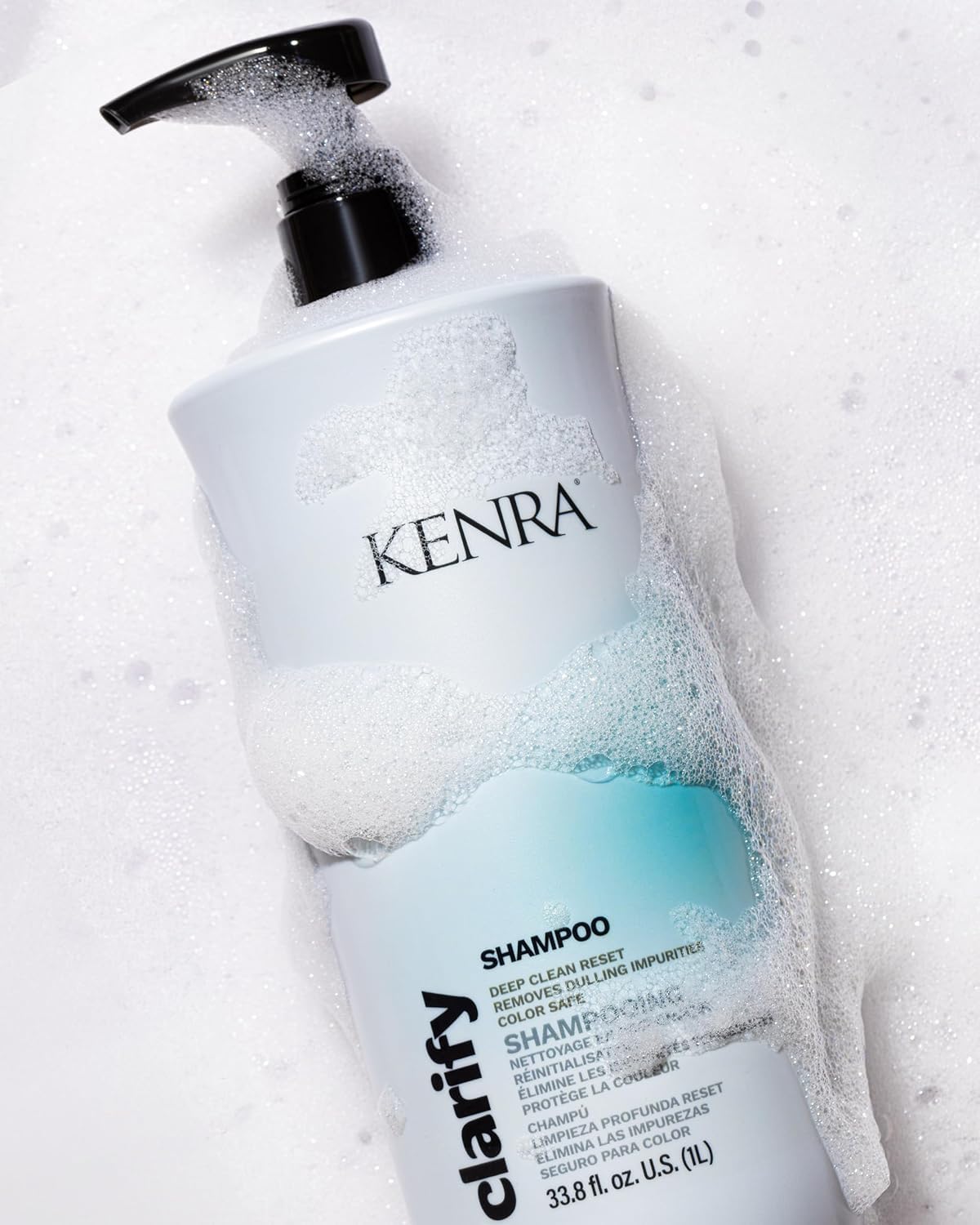 Kenra Clarify Shampoo | Deep Cleansing | Color-Safe | Removes Dulling Deposits & Product Build Up | Brightens Highlighted, Bleached, or Gray Hair | Beauty & Personal Care Kenra