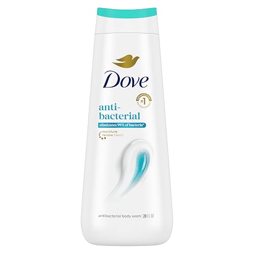 Dove Body Wash Antibacterial For All Skin Types Protects from Dryness 20 oz Beauty & Personal Care Dove