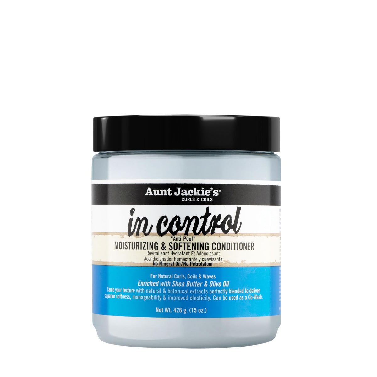 Aunt Jackie's in control 15oz - "Anti-Poof" Moisturizing & Softening Conditioner Beauty & Personal Care Aunt Jackie's