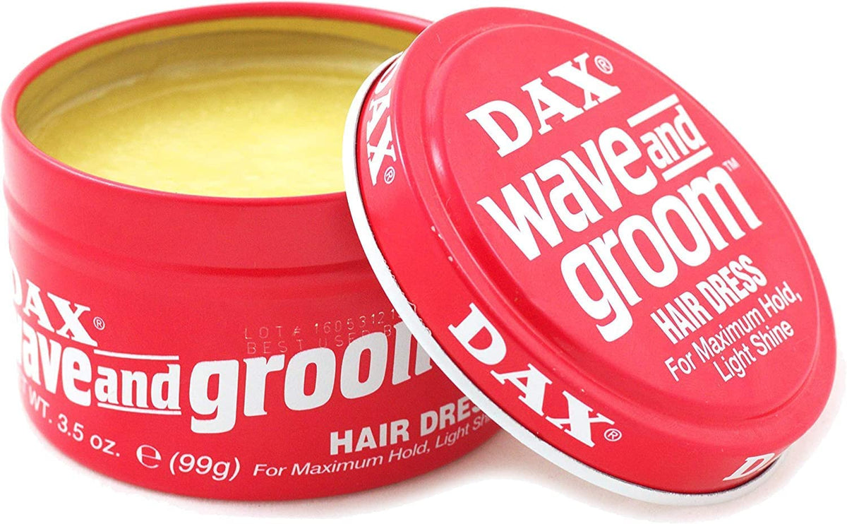 Dax Wave & Groom Hair Dress 3.5 Ounce Jar (103ml) (3 Pack) Beauty & Personal Care DAX