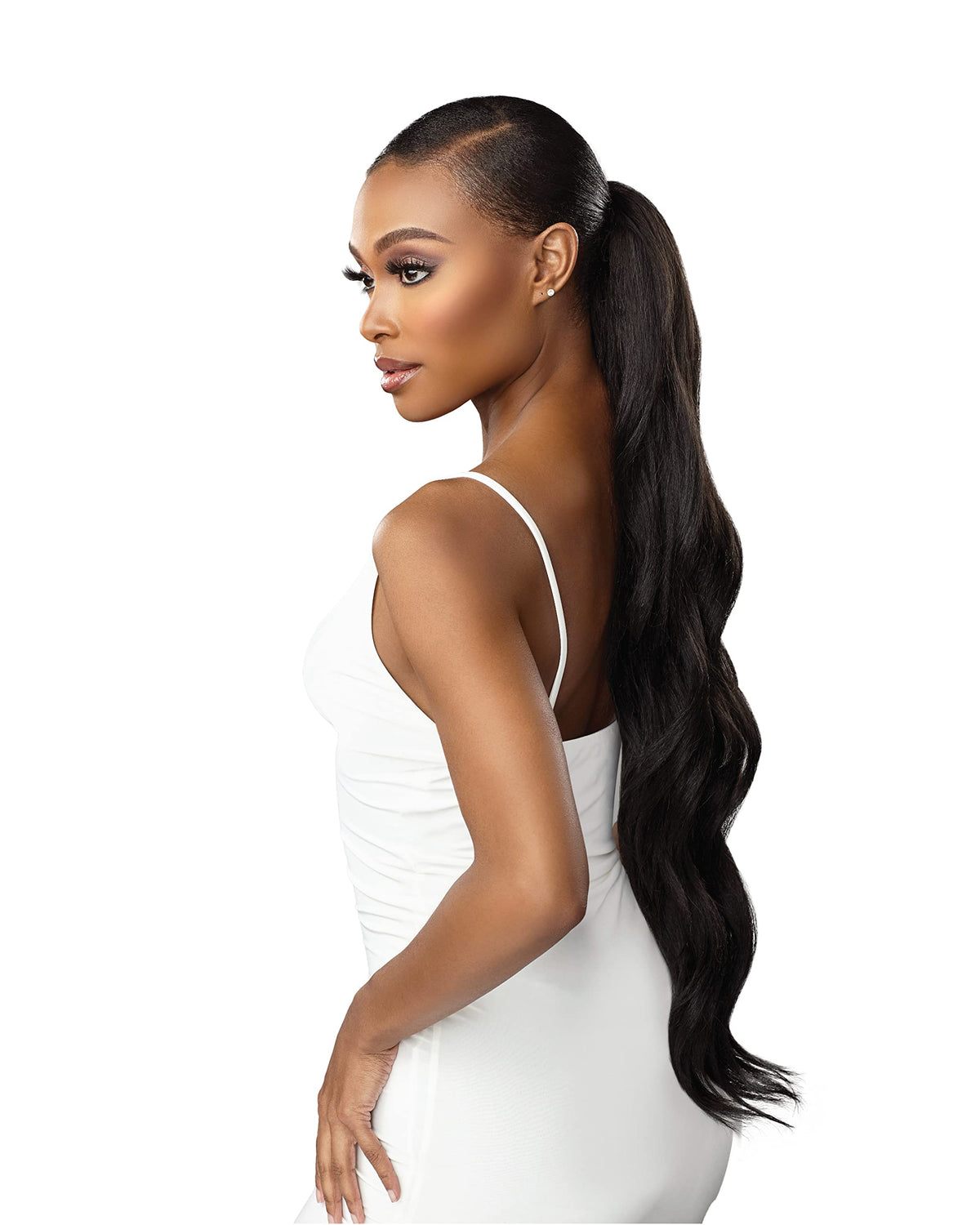 Sensationnel Lulu Pony Synthetic Drawstring Ponytail - VIKI (Color:T2BG)