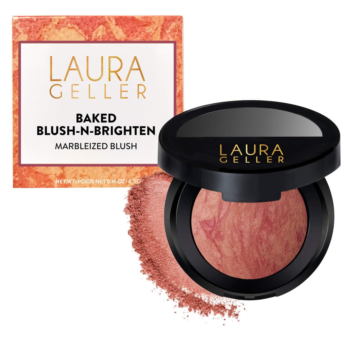 LAURA GELLER Baked Blush-n-Brighten Powder Blush - Tropical Peach