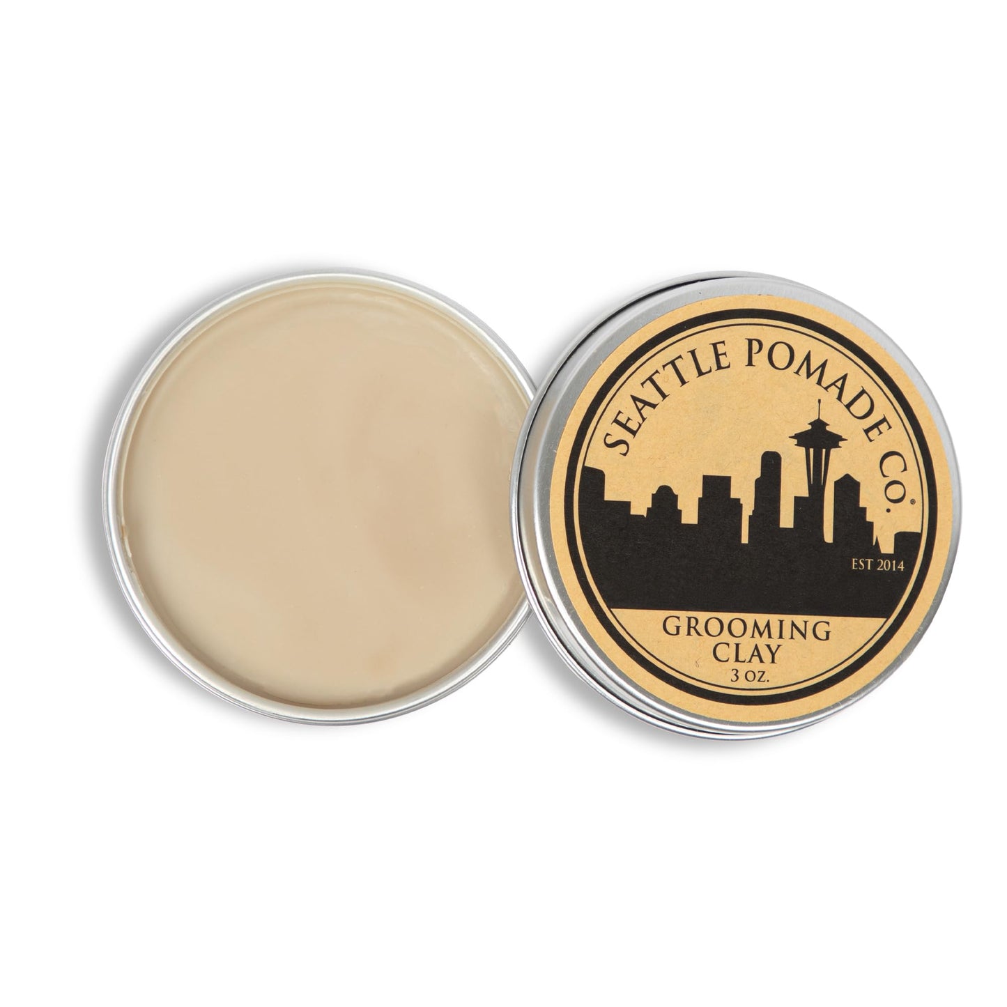 Seattle Pomade Co. Grooming Clay for Hair - USDA Certified, With Organic Essential Oils, Beeswax Based. Made with organic materials from around the Beauty & Personal Care SEATTLE POMADE CO. EST 2014 HANDMADE IN SEATTLE, WA POMADE