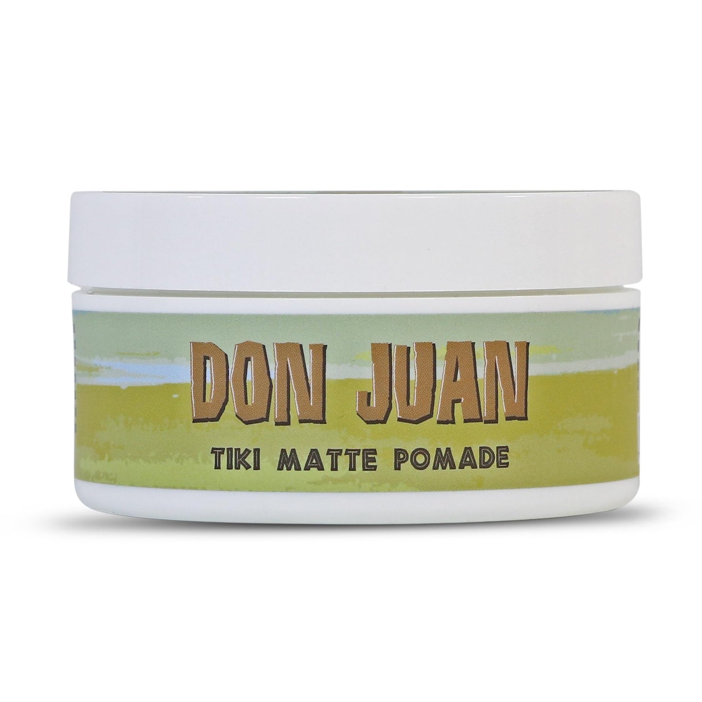 Don Juan Tiki Matte Pomade | Water Based | High Hold | Matte Finish | Natural Plant Extracts and Ocean Minerals | Mai Tai Tropical Scent, 4oz Pack Beauty & Personal Care Don Juan