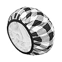 Auban Shower Cap, Shower Cap for Women Terry Cloth Lined EVA Exterior Reusable Double Layer Waterproof, Large Bath Hair Cap, Hotel Travel Essentials Beauty & Personal Care Auban