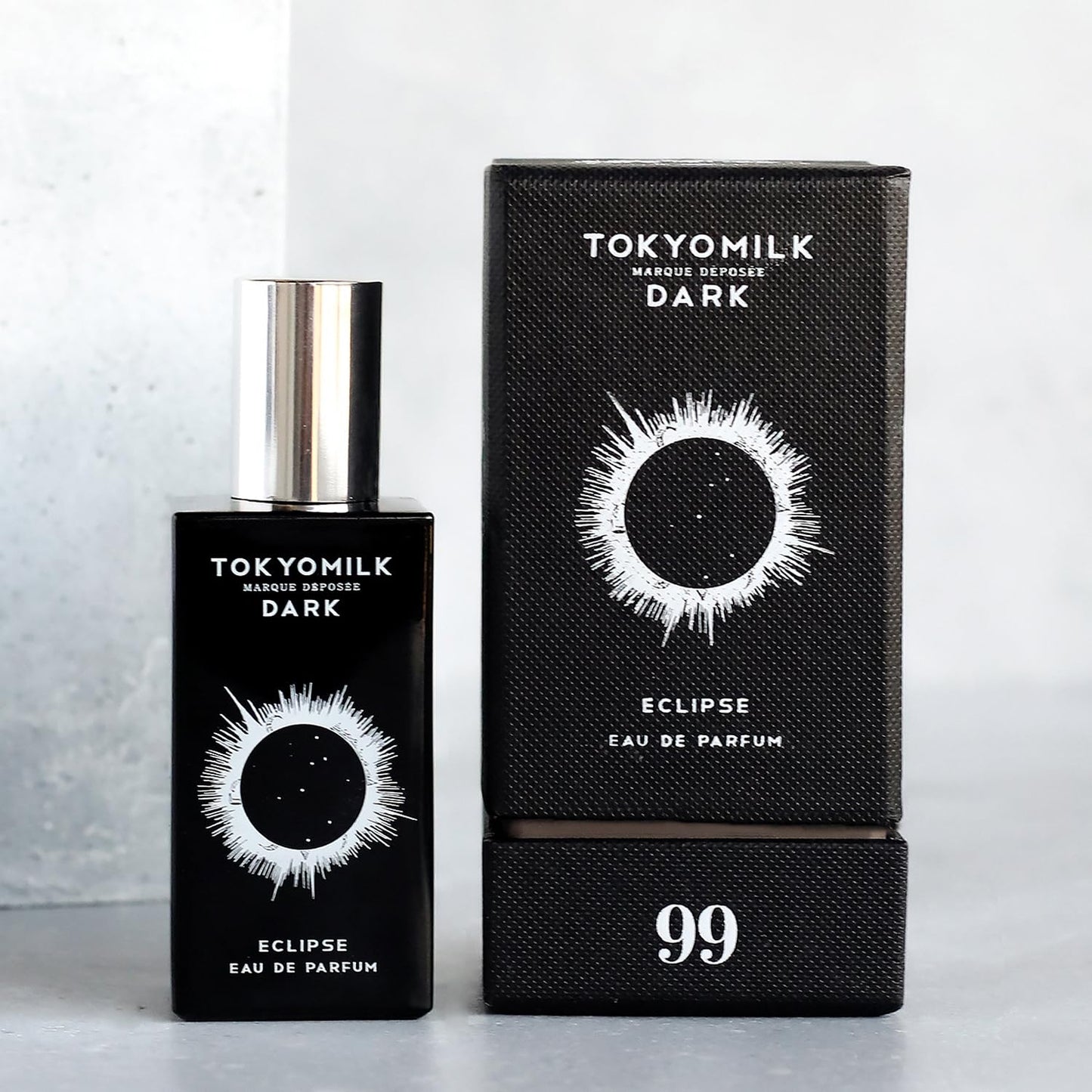 TOKYOMILK Dark Eclipse Eau de Parfum, 1.6 fl. oz, 47.3 ml - Black Anise, Mint Leaf, Smoked Amber & Gardenia - Sophisticated & Elegant, Men & Women’s Beauty & Personal Care TOKYOMILK