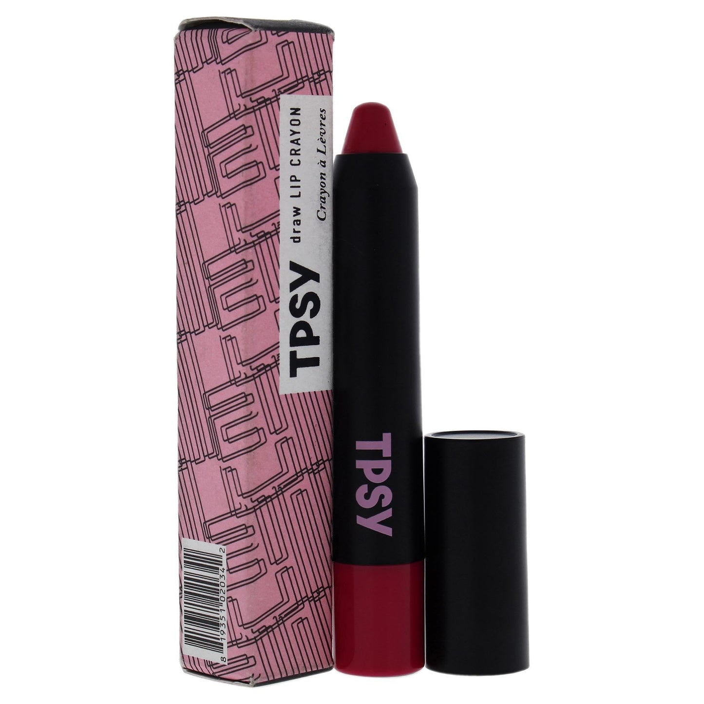 TPSY Draw Lip Crayon - 011 Spark Plug Women Lipstick 0.09 oz Beauty & Personal Care TPSY