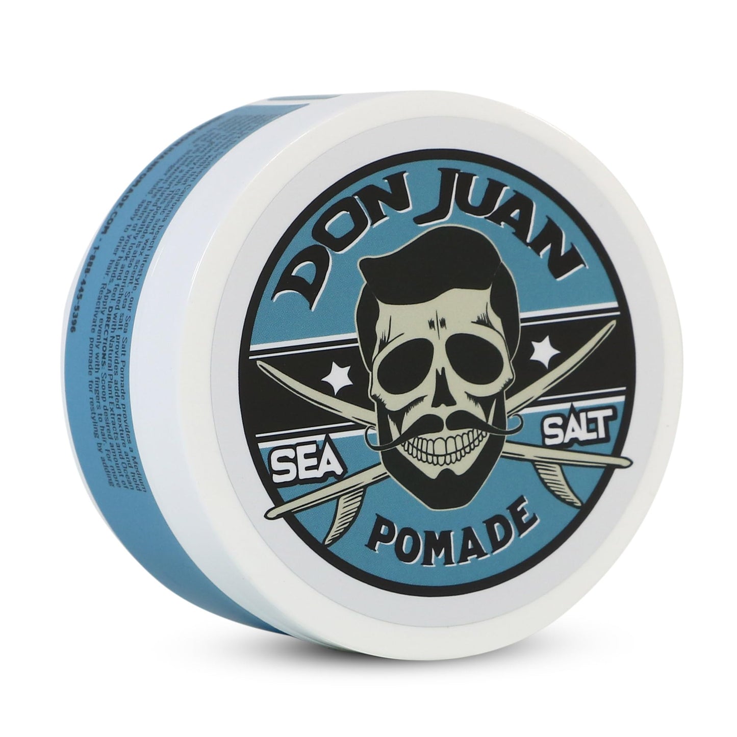 Don Juan Sea Salt Pomade | Water Based | Medium Hold | Medium Shine | Natural Plant Extracts and Ocean Minerals | Surf Wax Scent, 4 oz Beauty & Personal Care Don Juan