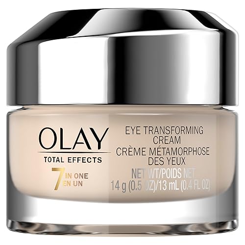 Olay Eye Cream, Total Effects Anti-Aging Treatment, 7-in-1 Hydrating, Evens Tone, Brightens, Smooths Line Lines, Minimizes Look of Pores, Firms Beauty & Personal Care Olay