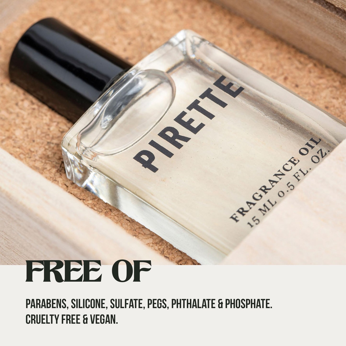 PIRETTE Fragrance Oil Roll On, Beach-Inspired, Long Lasting Perfume Oil with Notes of Fresh Green Coconut, Surf Wax & Sunscreen, Daily Rollerball Beauty & Personal Care PIRETTE