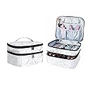 ZFZGFRCS Nail Polish Organizer- Holds 30 Bottles Nail Supply Organizers and Storage Double-layer Nail Bag Organizer Case Nail varnish Organizer Nail Beauty & Personal Care ZFZGFRCS
