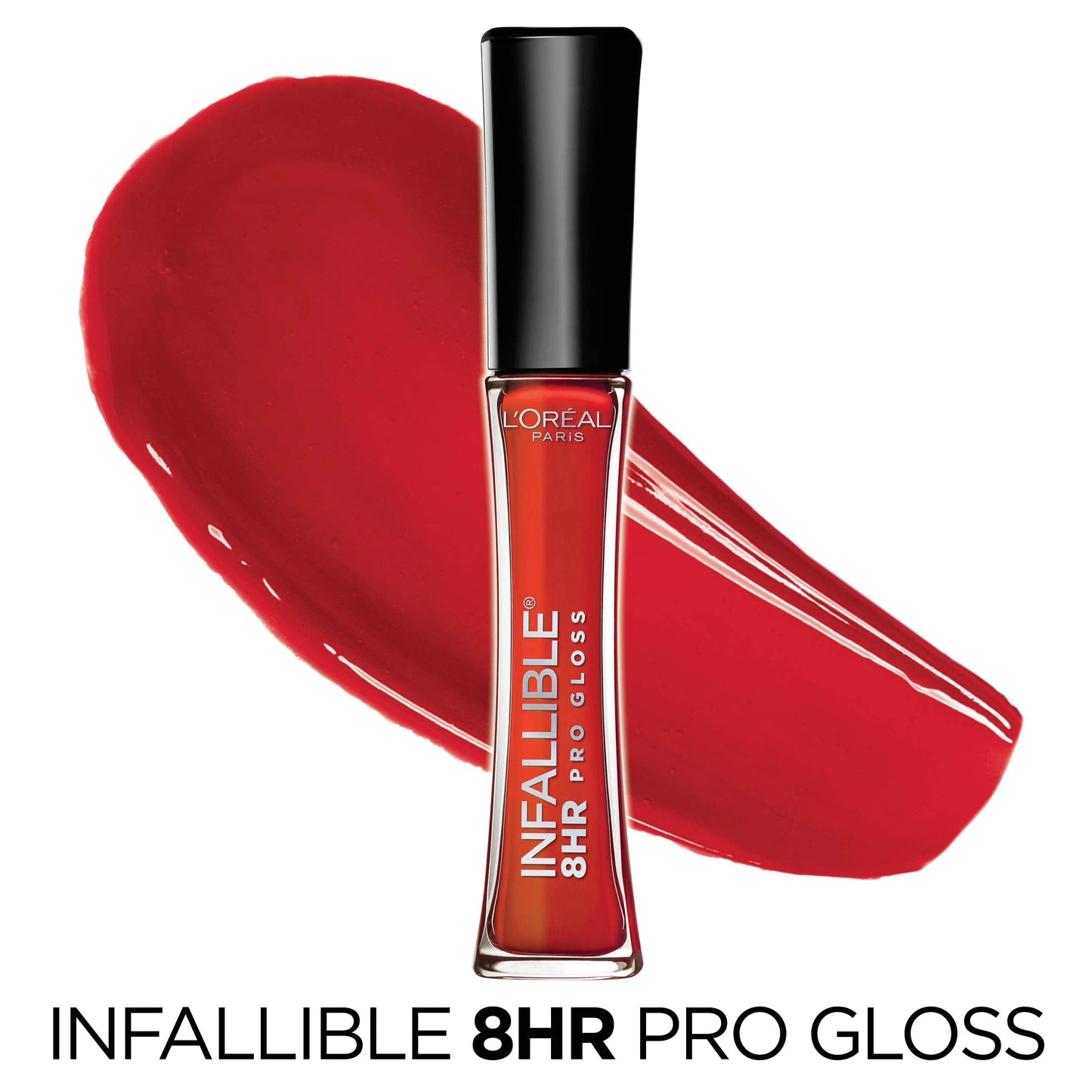 L’Oreal Paris Makeup Infallible 8 Hour Hydrating Lip Gloss, Fiery, 0.21 Fl Oz Beauty & Personal Care L'Oreal Paris