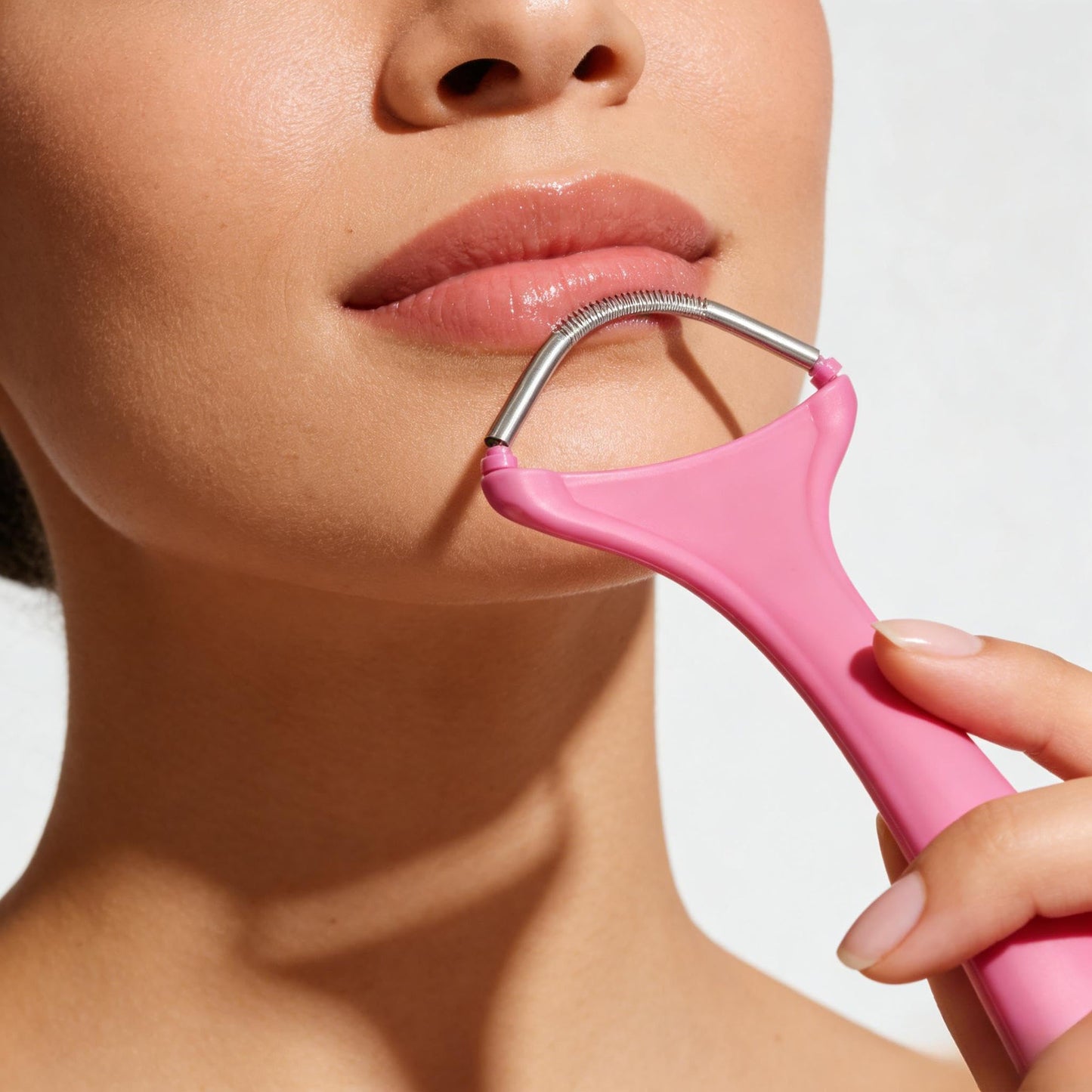 Didiseaon Women Face Epilator Spring Facial Hair Remover Handheld Tool for Gentle and Effective Facial and Body Hair Removal Portable Design Beauty and Personal Care Didiseaon