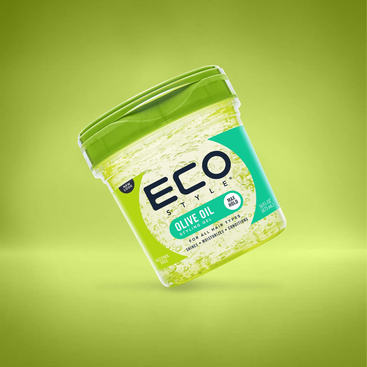 3x Eco Styler Olive Oil Styling Gel - Haargel 473ml (insgesamt - 1,42L) Beauty & Personal Care Eco Style