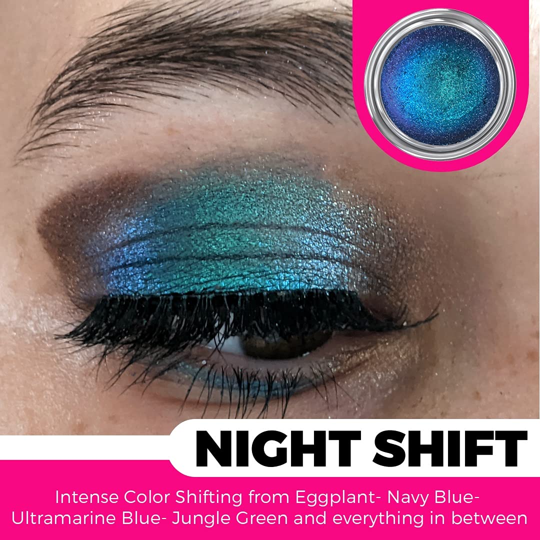 Concrete Minerals MultiChrome Eyeshadow, Intense Color Shifting, Longer-Lasting With No Creasing, 100% Vegan and Cruelty Free, Handmade in USA, 1.5 Beauty & Personal Care Concrete Minerals