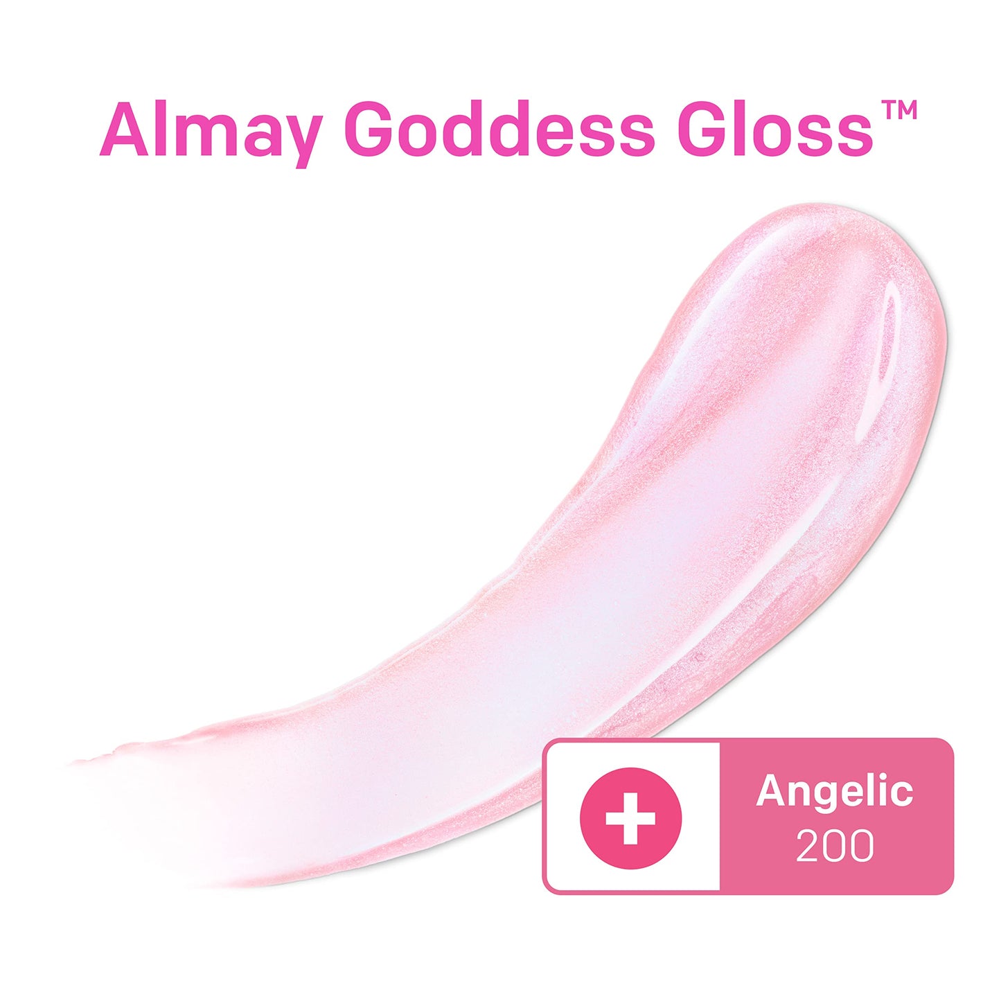 Almay Lip Gloss, Non-Sticky Lip Makeup, Holographic Glitter Finish, Hypoallergenic, 200 Angelic, 0.9 Oz Beauty & Personal Care Almay