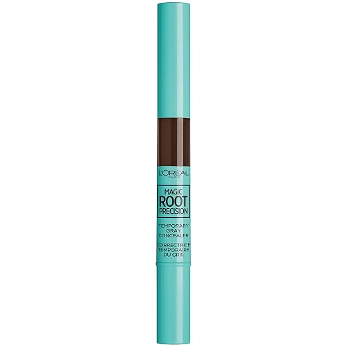 L'Oreal Paris Magic Root Precision Pen, Temporary Gray Hair Cover Up Concealer Brush with Washable Formula, Hair Concealer for Scattered Grays, 5 Beauty & Personal Care L'Oreal Paris