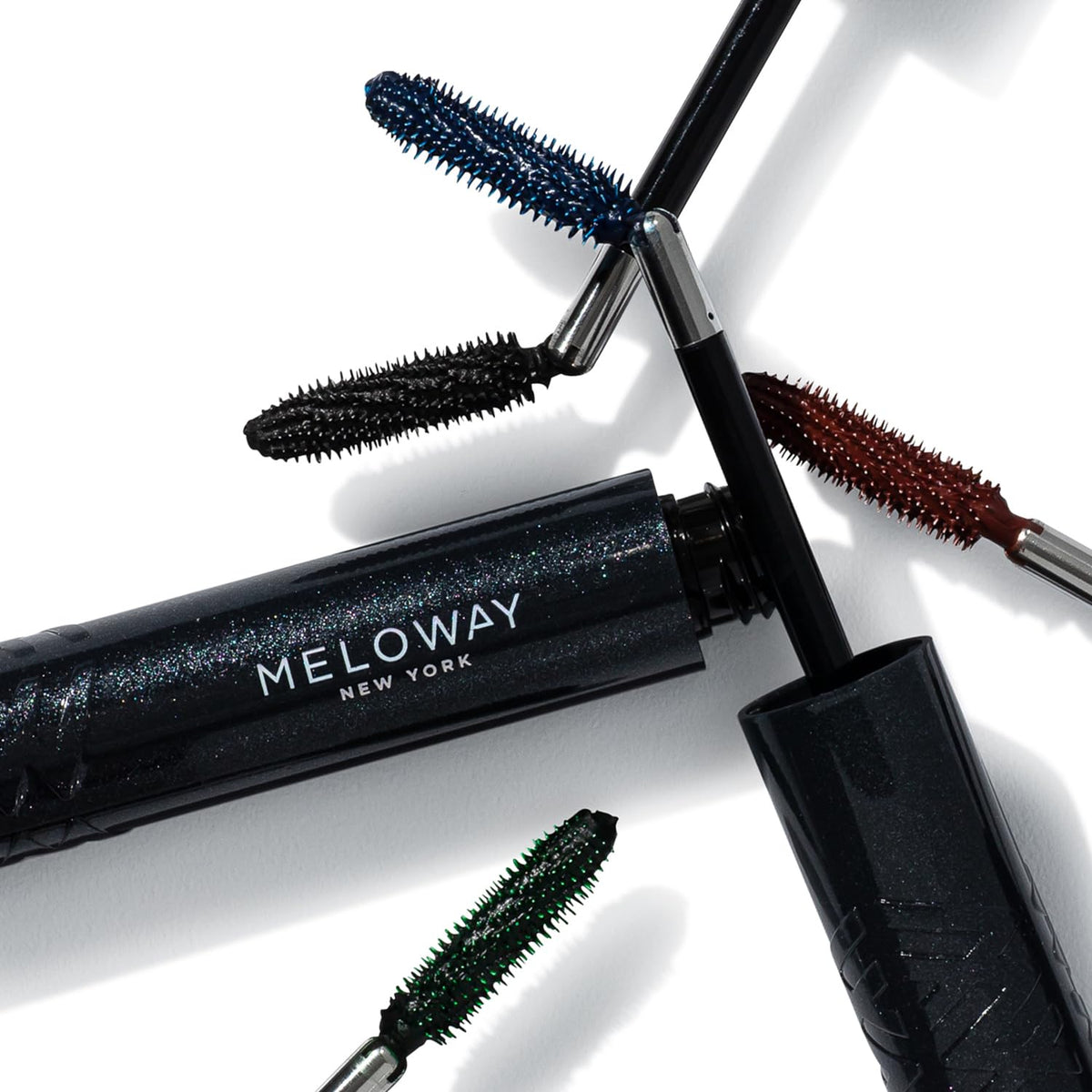 MELOWAY Your Way Mascara - Adjustable Wand, Lash-Conditioning Formula - Volumizing Lashes, Long-Lasting - Amino Acids, Argan Oil, Red Algae Extract Beauty & Personal Care MELOWAY