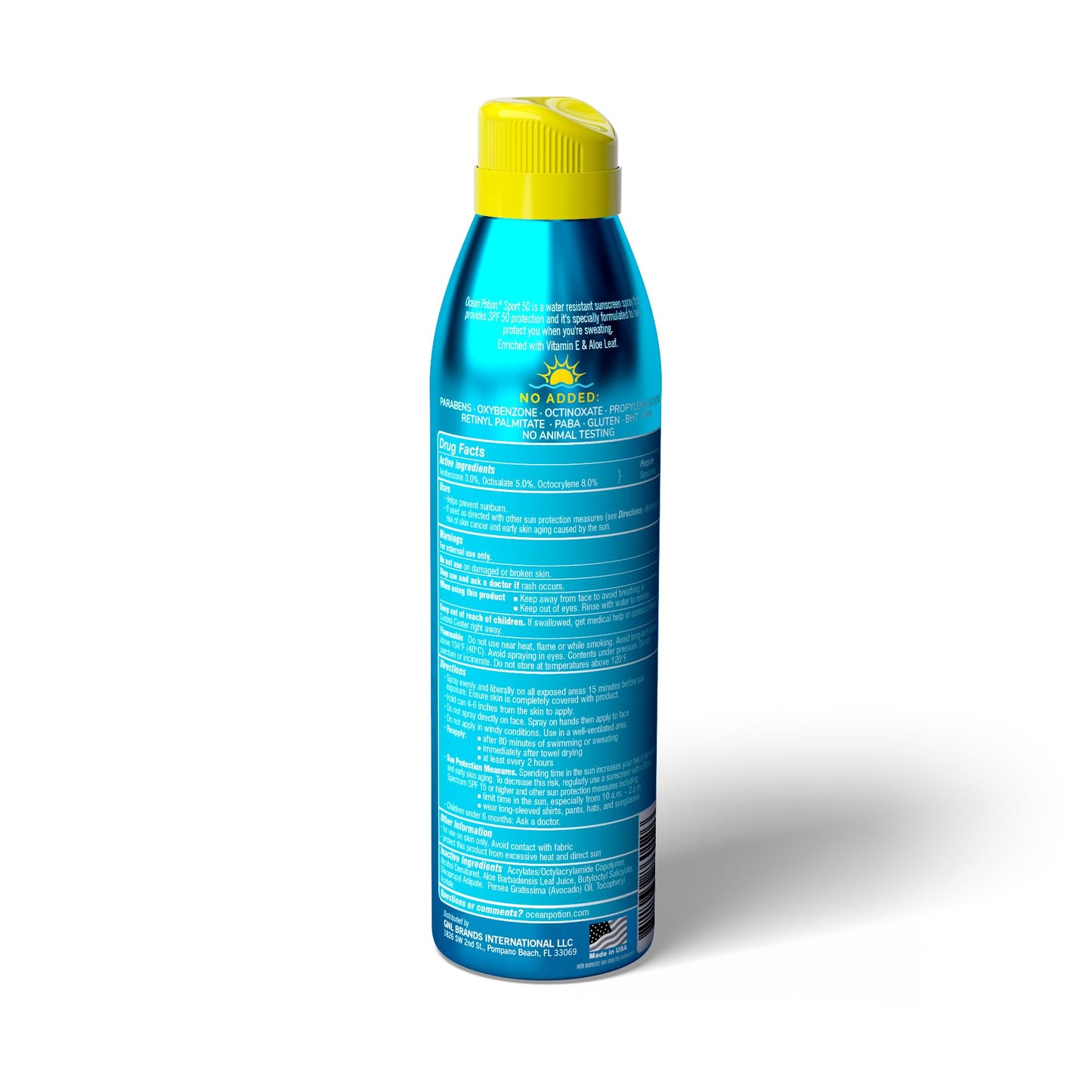 Ocean Potion Sport SPF#50 5.5oz C-Spray Beauty & Personal Care Ocean Potion