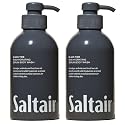 Saltair Body Wash 2-Pack - Moisturizing Body Wash with Squalane & Hydrating Oils - Scented Shower Gel for Men - Black Tide Scent, 2x 17oz - Vegan Beauty & Personal Care Saltair