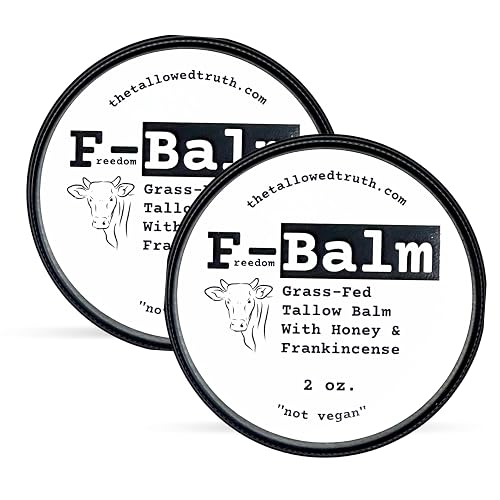 Tallowed Truth Original Tallow Balm - Grass-Fed Beef Tallow for Skin & Face - 5 Ingredient Moisturizer - 2 oz - Tallow Face Cream Made in Canada Beauty & Personal Care The Tallowed Truth