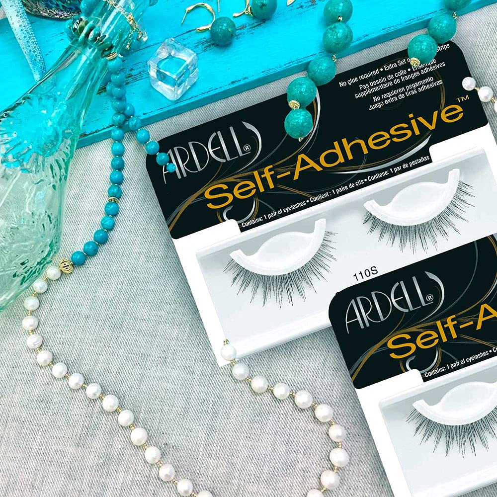Ardell Self-Adhesive Eye Lashes, Black [110S] 1 ea Beauty & Personal Care Ardell