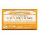 Dr. Bronner Organic Orange Citrus Scent Pure-Castile Bar Soap 5 oz. 1 pk Beauty & Personal Care Dr. Bronner's