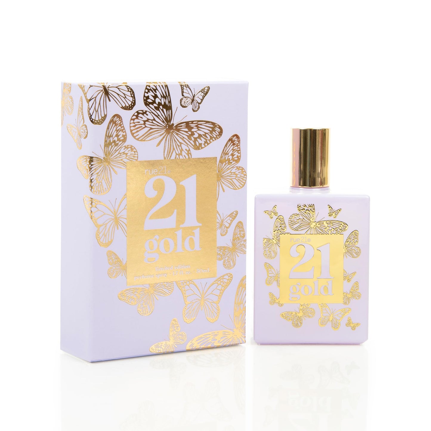 Rue 21 Gold Women's Perfume Spray - 1.7 fl oz (50 ml) Beauty & Personal Care Rue 21
