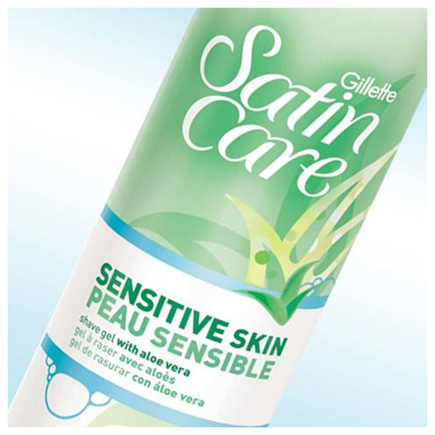 Gillette Venus Satin Care Sensitive Skin Shave Gel for Women, 7 Oz, Pack of 2 Beauty and Personal Care Gillette Venus