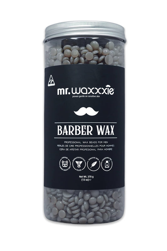 Mr Waxxxie Barber Wax Beads 370gm Salon Quality Hair Removal Designed for Men to use from the Comfort of your own Home Beauty & Personal Care Waxxxie