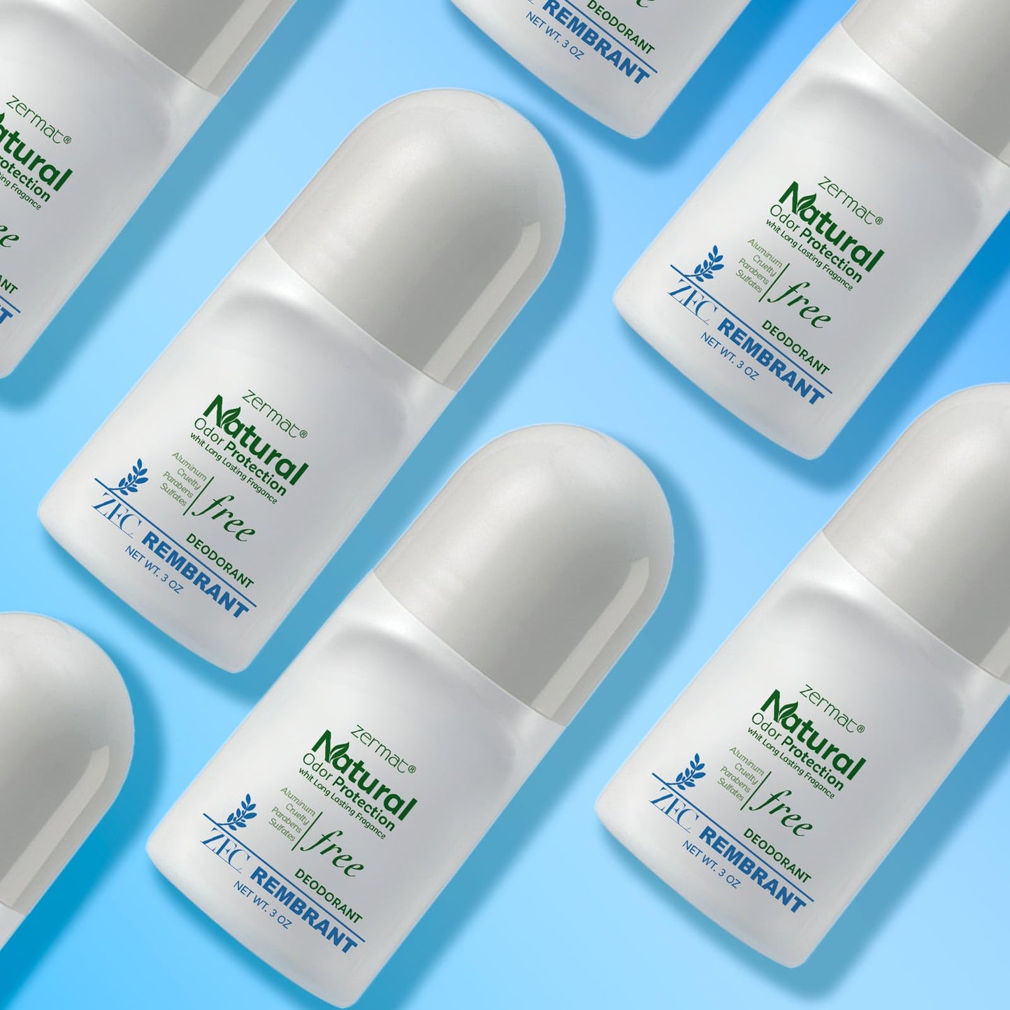 Zermat Zentimento Rembrandant, Natural Roll-On Deodorant, 3 Oz. Beauty and Personal Care Zermat