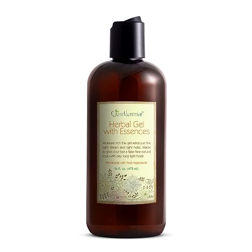 Just Nutritive Herbal Gel With Essences | Say Bye To Harsh Chemicals | Will Tame Stubborn Hair | For All Hair Types And Textures | Blended Beauty & Personal Care Just Nutritive