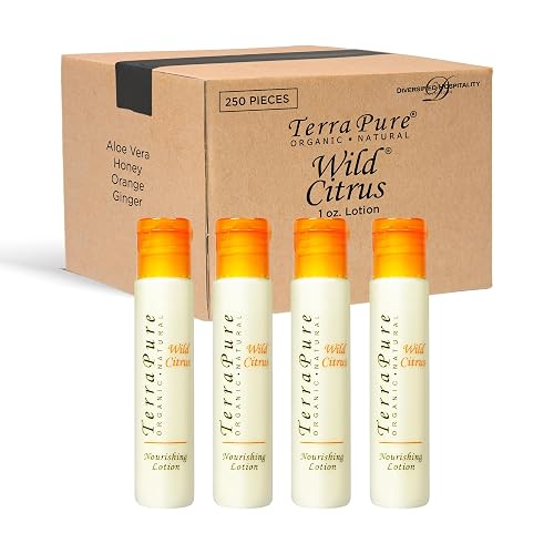 Terra Pure Wild Citrus Lotion, Travel Size Hotel, 1 oz (Case of 250) Beauty & Personal Care Terra Pure