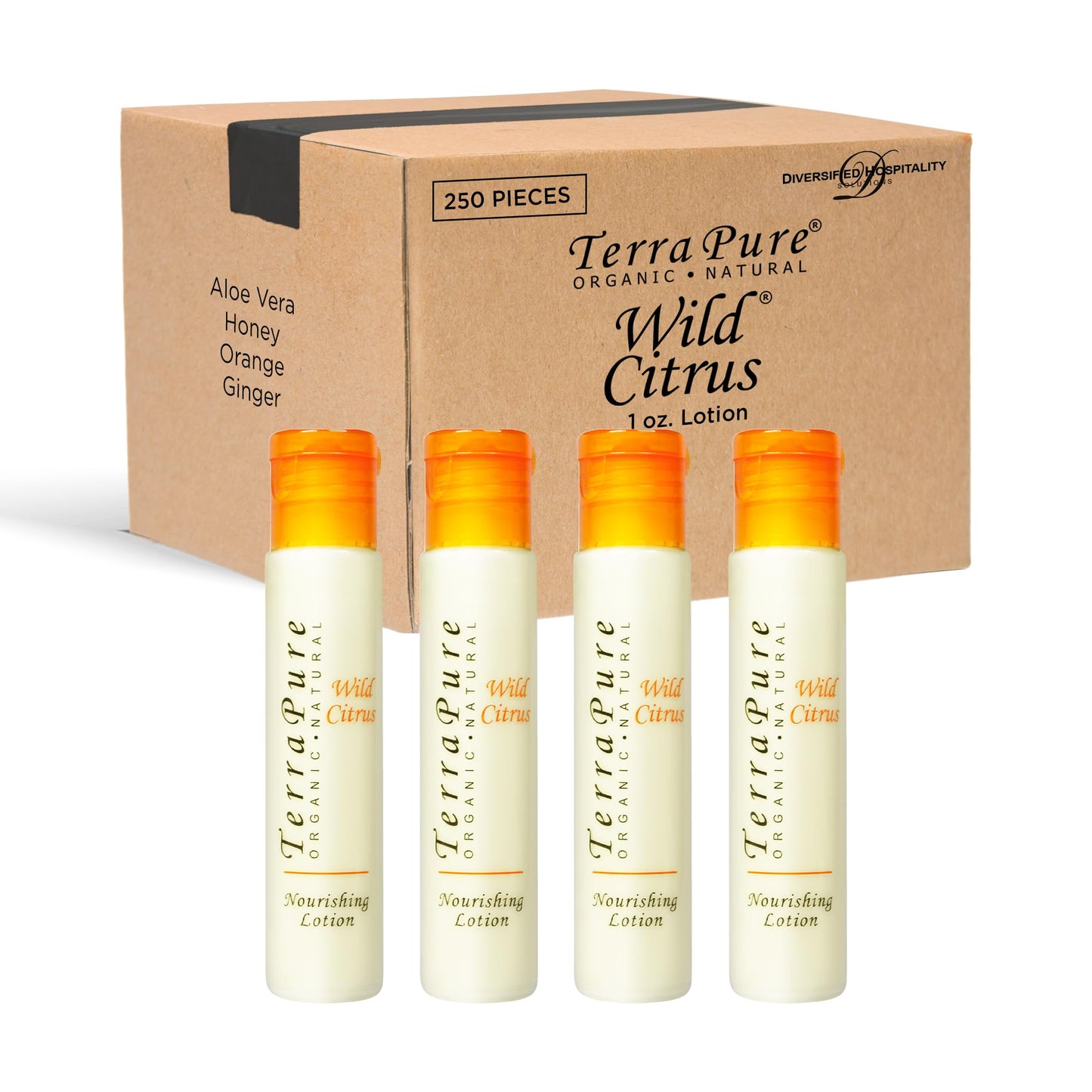Terra Pure Wild Citrus Lotion, Travel Size Hotel, 1 oz (Case of 250) Beauty & Personal Care Terra Pure
