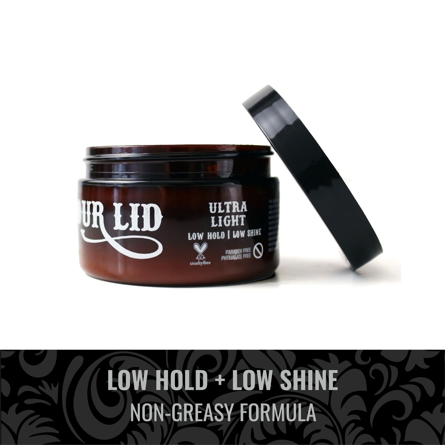 Fix Your Lid Ultra Light Pomade for Men - Water-Based Pomade with Low Hold and Low Shine - Match All Men’s Hair Types & Styles - Easy to Wash Out Beauty & Personal Care Fix Your Lid