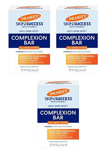 Skin Success Anti-Dark Spot Complexion Bar by Palmers for Unisex - 3.5 oz Cleanser - (Pack of 3) Beauty & Personal Care Palmer's