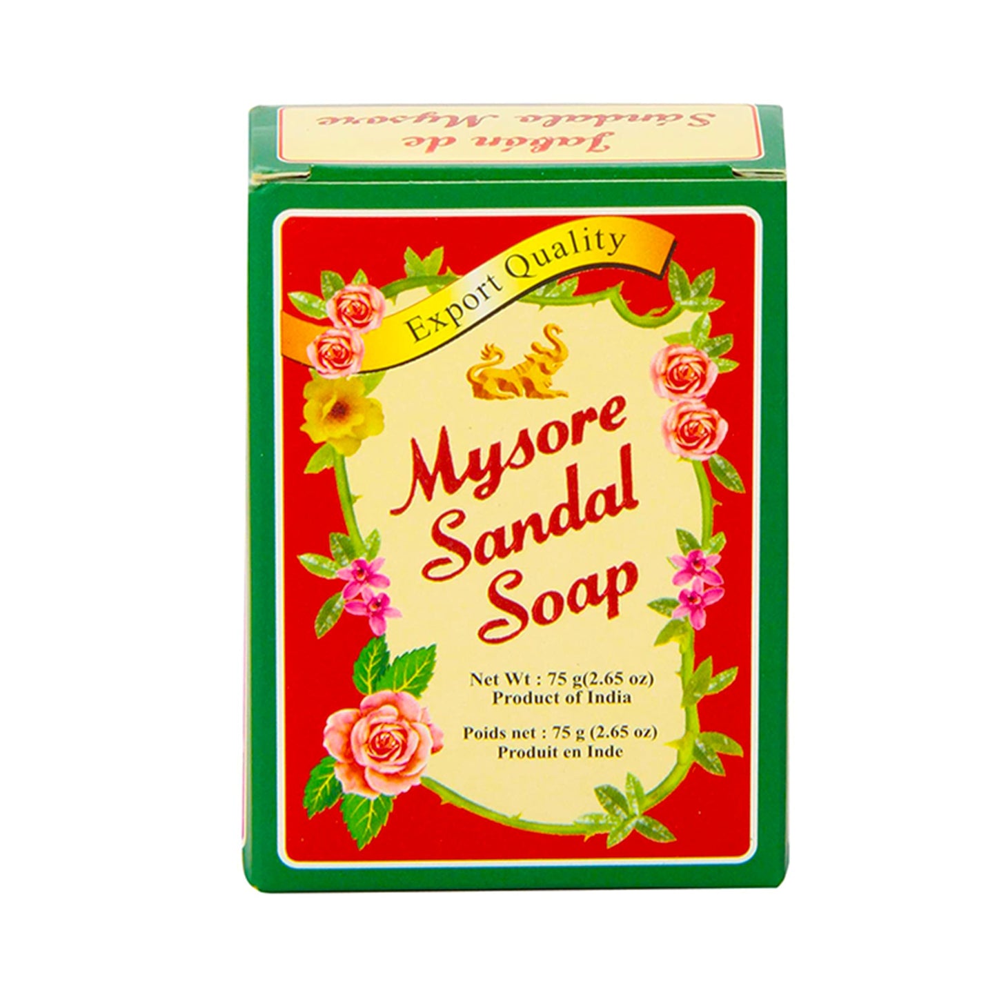 Mysore Sandalwood Soap 2.62oz (Case of 18) Beauty & Personal Care Mysore Sandal