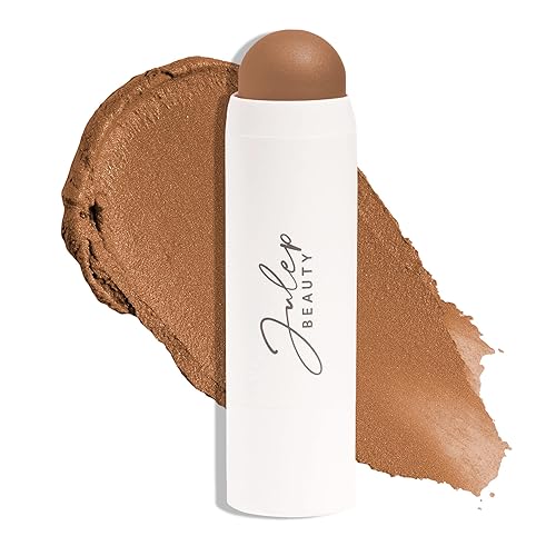 Julep Skip The Brush Cream to Powder Blush Stick - Neutral Bronze - Blendable and Buildable Color - 2-in-1 Blush and Lip Makeup Stick Beauty & Personal Care Julep