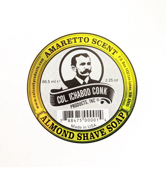 COL CONK ALMOND SHAVE SOAP Beauty and Personal Care Colonel Conk