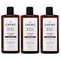 Cremo Body Wash, Bourbon & Oak, 16 Ounce (Pack of 3) Beauty & Personal Care Cremo