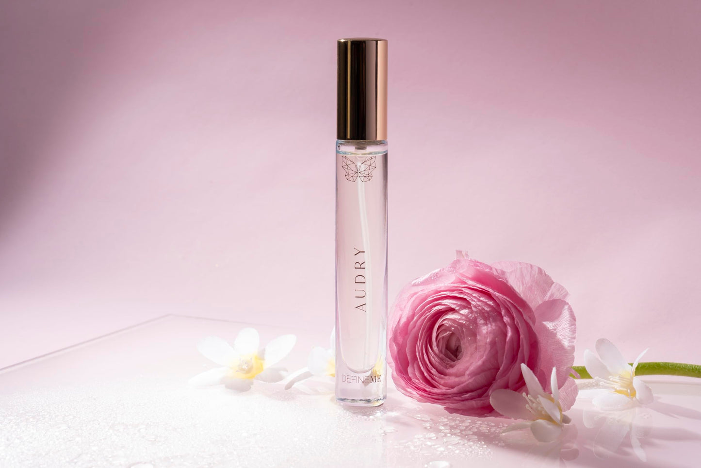 DefineMe Audry Perfume, Travel Size, 0.3 fl oz, Floral and Woody Fragrance with Peony, Rose, Jasmine & Sandalwood Notes, Perfumes for Women Beauty & Personal Care DefineMe