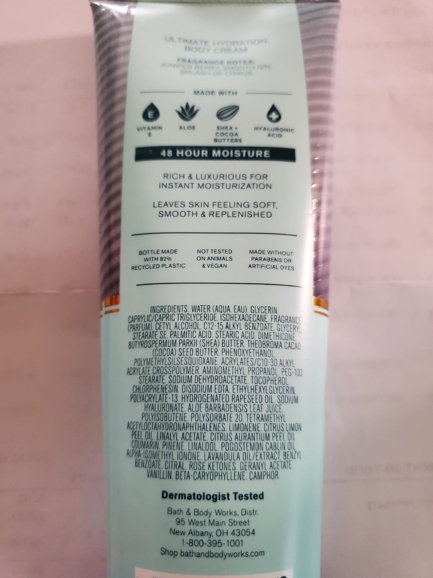 Bath & Body Works Men's Distiller's Gin Ultimate Hydration Body Cream 8 Ounces Pack of 2 Beauty & Personal Care Bath & Body Works