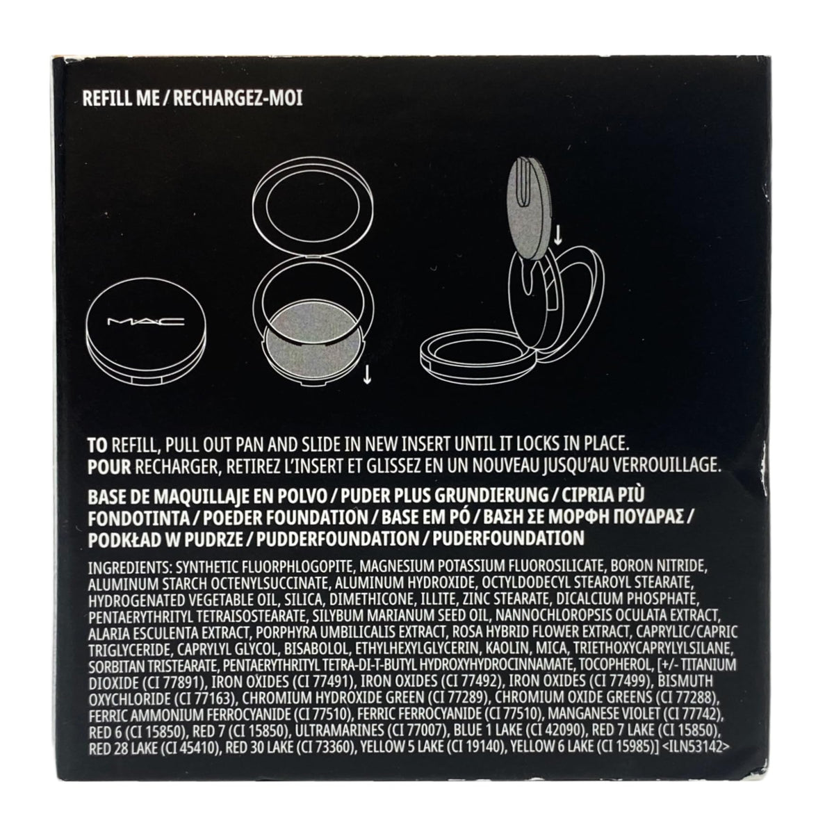 M.A.C Studio Fix Powder Plus Foundation 24 hr Oil Control Refillable - C4.5 (medium with neutral undertones) .42 Oz / 12g