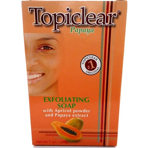 Topiclear Exfoliating Soap, Papaya, 7 oz. Beauty & Personal Care Topiclear