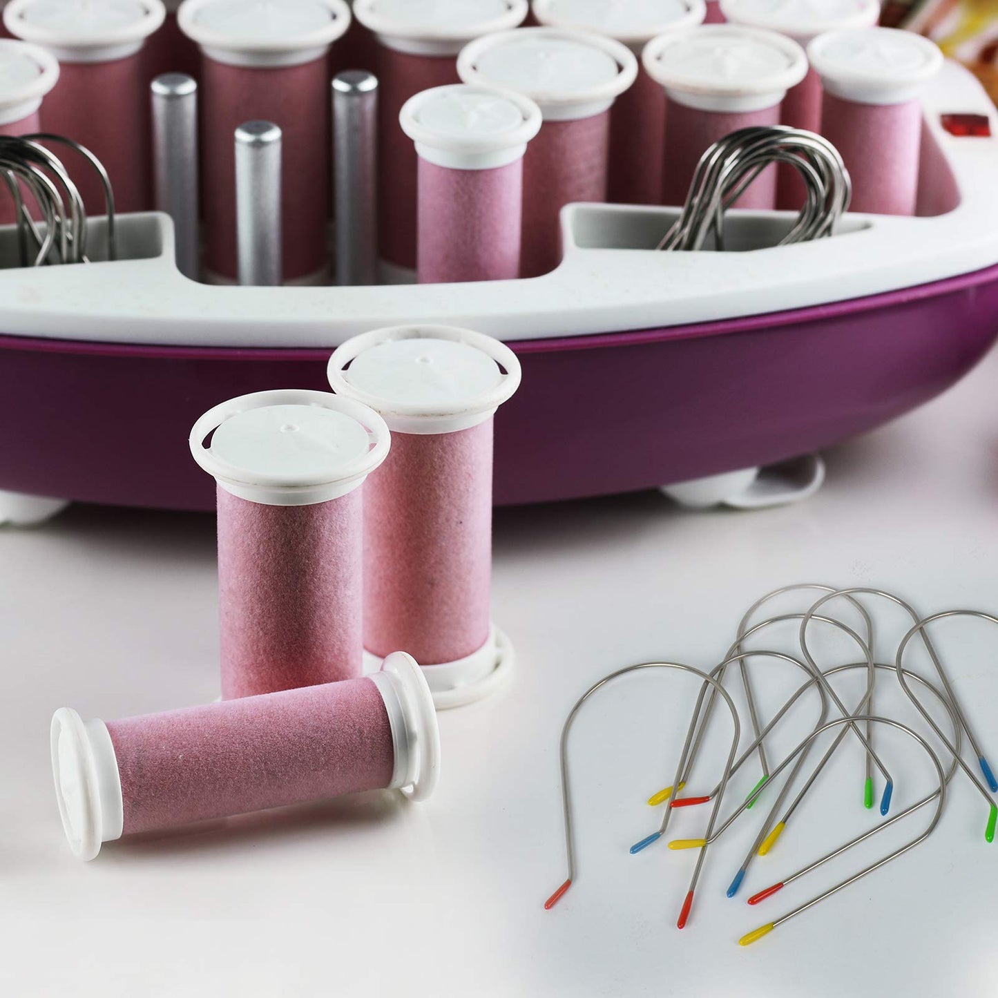 Hot Curler Clips Replacement Hot Roller Clips Rollers Securing Pins Fits 1.5 inch, 1.75 inch Hot Rollers Curlers Beauty & Personal Care Jicoyin