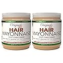 Originals By Africa's Best Hair Mayonnaise Conditioner - 2 Pack (15 oz Jars) - Enriched with Herbal Extracts, Egg Protein & Olive Oil for Deep Beauty & Personal Care Originals by Africa's Best